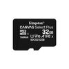 Kingston Technology 32GB micSDHC Canvas Select Plus 100R A1 C10 Card + ADP