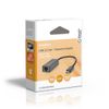 Nedis CCGB64960BK02 cable gender changer RJ-45 USB Type-C Black