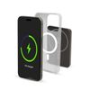 Nedis UPBKW15W5000BK power bank Lithium Polymer (LiPo) 5000 mAh Wireless charging Black