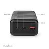 Nedis UPBKPD30000BK power bank Lithium Polymer (LiPo) 30000 mAh Black