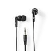 Nedis HPWD1000BK headphones/headset Wired In-ear Calls/Music Black