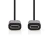 Nedis CCGB64700BK30 USB cable 3 m USB 3.2 Gen 1 (3.1 Gen 1) USB C White