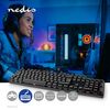 Nedis GKBDM110BKND keyboard USB QWERTY Nordic Black
