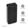 Nedis UPBKPD30000BK power bank Lithium Polymer (LiPo) 30000 mAh Black