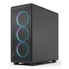 Tölvukassi Fractal Design Epoch svartur m/gler RGB