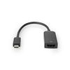 Breytistykki USB-C í HDMI NEDIS 0,2m 4K60Hz svart