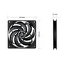 ARCTIC P12 Slim PWM PST Pressure-optimised 120 mm PWM Fan with integrated Y-cable