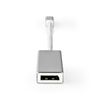 Nedis CCTB37450AL02 DisplayPort cable 0.2 m Mini DisplayPort Silver