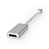 Nedis CCTB37450AL02 DisplayPort cable 0.2 m Mini DisplayPort Silver