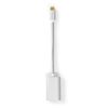 Nedis CCTB64480AL02 video cable adapter 0.2 m USB Type-C DisplayPort Silver