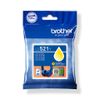 Brother LC521Y Genuine Ink Cartridge - Yellow