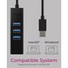 ICY BOX IB-HUB1419-LAN USB 3.2 Gen 1 (3.1 Gen 1) Type-A Black
