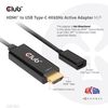 Breytistykki HDMI - USB-C CAC-1333 CLUB3D Active