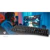 Nedis GKBDM110BKND keyboard USB QWERTY Nordic Black