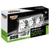 Skjákort Inno3D RTX5070 Ti 16GB X3 OC White