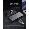 Fartölvudokka Icybox Diamond Dock 7402 IB-DK7402-C