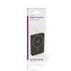 Nedis UPBKW15W5000BK power bank Lithium Polymer (LiPo) 5000 mAh Wireless charging Black