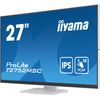 iiyama ProLite 27” Optical Bonded PCAP 10pt touchscreen monitor with IPS panel technology, edge-to-edge glass design and anti-fingerprint coating
