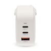 USB hleðslutæki 3-port Nedis A+C+C 70W GaN hvítt