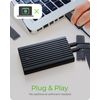 ICY BOX IB-2817MCL-C31 SSD enclosure Black M.2 USB powered
