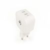 USB hleðslutæki 2-port Nedis C+C 35W GaN hvítt