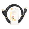 Nedis CCGL38010BK20 DisplayPort cable 2 m Black