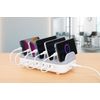 Manhattan Charging Station, 10x Ports: 3x USB-C (up to 18W PD) and 7x USB-A (up to 12W), 120W Output