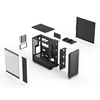 Tölvukassi Fractal Design Epoch svartur m/gler RGB