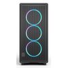 Tölvukassi Fractal Design Epoch svartur m/gler RGB