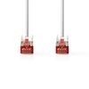 Nedis CCGL85221WT75 networking cable Red, White 7.5 m Cat6 S/FTP (S-STP)