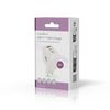 USB hleðslutæki 3-port Nedis A+C+C 70W GaN hvítt