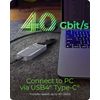 ICY BOX IB-1919M-C42 SSD enclosure Silver M.2