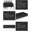 Laptop Docking station Icybox USB-C/A IB-DK2245AC 2xHD 2xDP