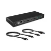 Laptop Docking station Icybox USB-C/A IB-DK2245AC 2xHD 2xDP
