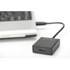 Digitus External Video Adapter. USB 3.1 Gen 1 to HDMI, black, 5V