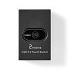 2-Port USB Sharing Switch, Black