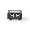 2-Port USB Sharing Switch, Black