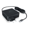 Wall Charger. Icybox IB-PS101-PD for USB Power Delivery, Black