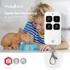 Snjallfjarstýring Nedis Zigbee 4ra takka ZBRC10WT