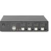 KVM skiptir Digitus 4PORT DS-12880 HDMI+USB+audio