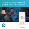 Snjallpera Nedis E27 hvít LED 800lm 9W WiFi 1-pack