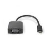 USB 3.2 Adapter USB-C Male - VGA Female Black