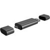 Card Reader Icybox USB3 Type-C Type-A Micro-B IB-CR201-C3 stick multi-device
