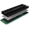 ICY BOX - solid state drive heatsink for M.2 NVMe SSD disks