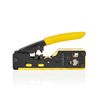 Crimp pliers. CAT5 / CAT5e / CAT6 / CAT6a / CAT7 / RJ12 / RJ45 Cutting / Plier / Stripping. Rubber / Steel
