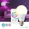 Snjallpera Nedis E27 RGB LED 806lm 9W WiFi