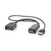 Breytistykki HDMI to DisplayPort NEDIS CCGB34300BK