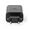 Wall Charger. Quick charge feature, PD3.0 27W / PD3.0 30W / QC4.0 32W. 1.5 / 2.0 / 2.5 / 3.0 A.  USB-C™ output, 32 W
