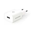 USB Wall Charger. 2,4 A, one output, USB type A 5V, 12W White