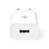 USB Wall Charger. 2,4 A, one output, USB type A 5V, 12W White